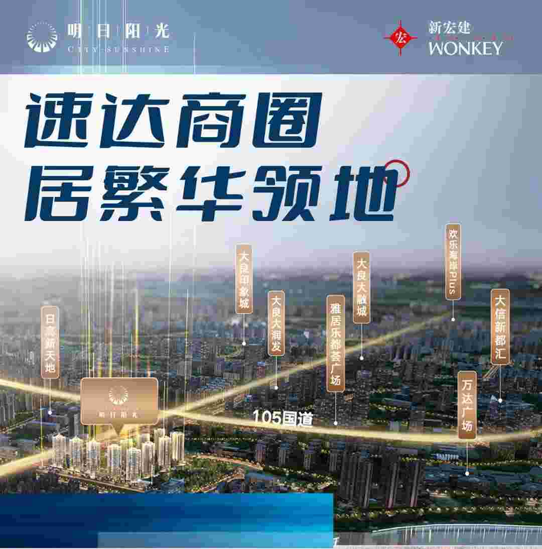 大良明日阳光户型怎么样?建面78—119㎡ 高拓三至五房火爆热销