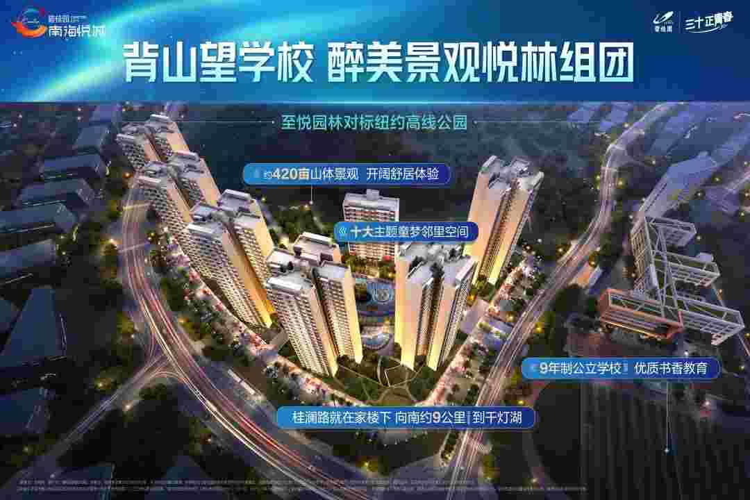 佛山南海里水楼盘最新房价,碧桂园南海悦城抄底价1.6万起