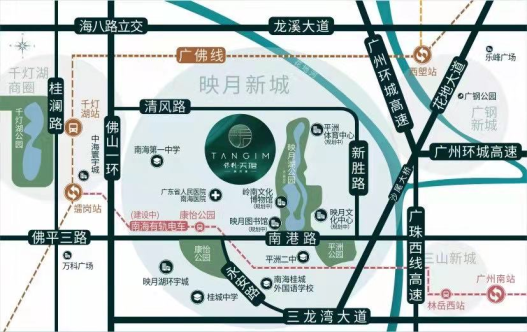 佛山保利天珺值得买吗?映月芯一线临湖公园地铁旁2.7万起