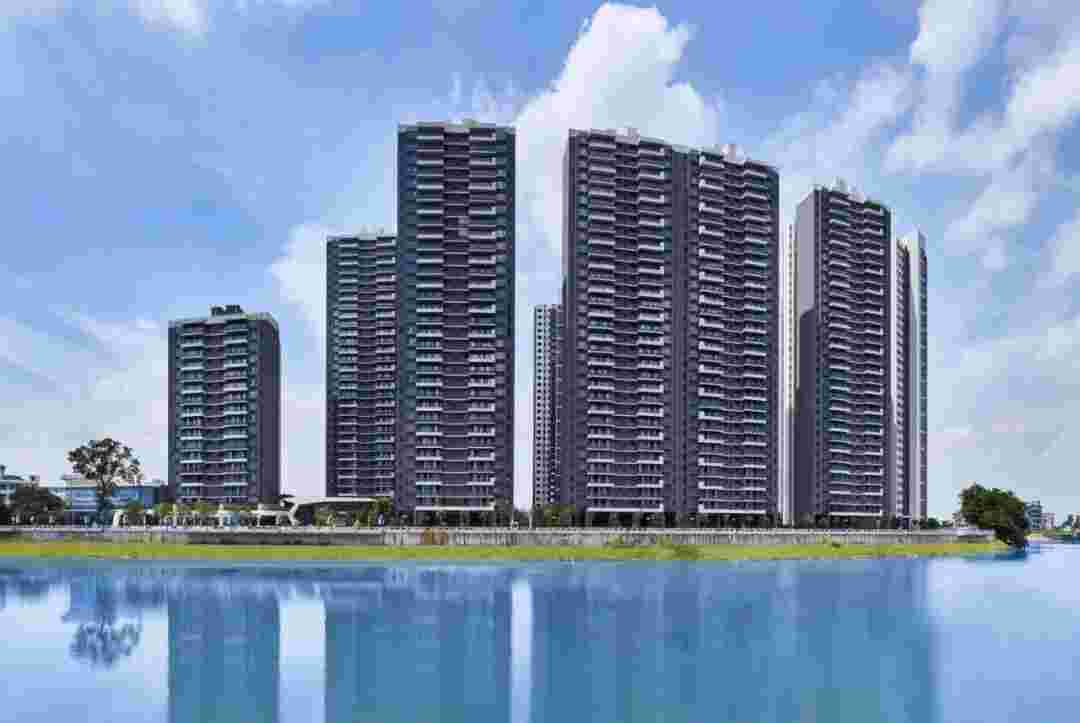 佛山电建地产洺悦半岛优缺点,270°环幕江景9xxx元起