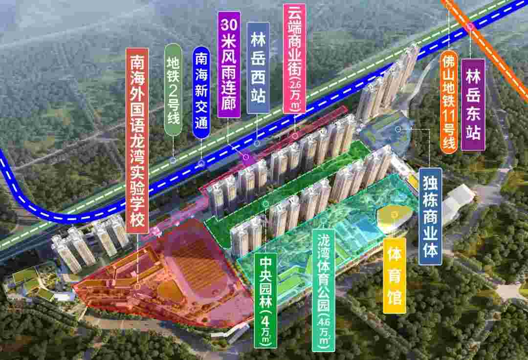 临广楼盘中交泷湾云城,单价仅22xxx元/㎡起买准现楼