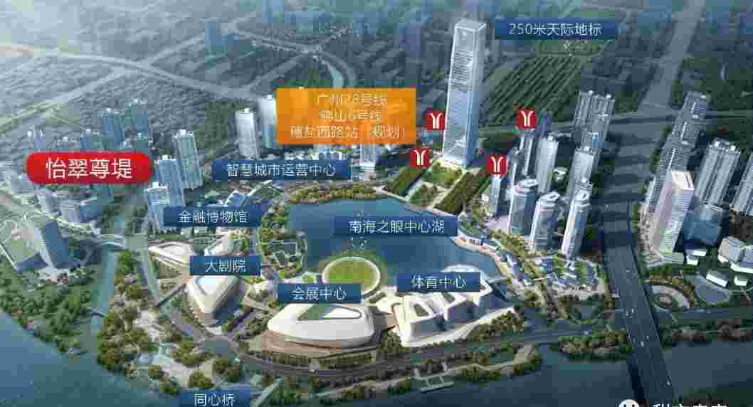 千灯湖怡翠尊堤最新房价,大三房一口价223万起