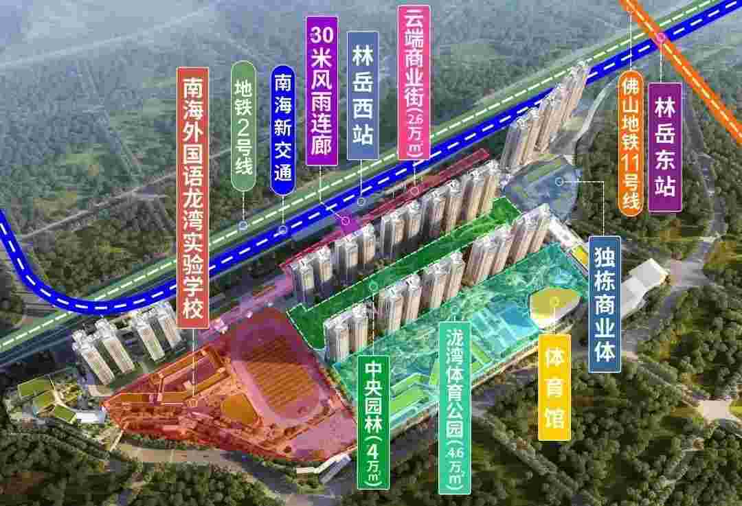 临广楼盘中交泷湾云城优劣势,首付18.8万起买地铁学府大城