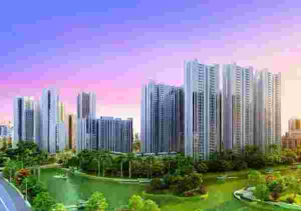 佛山怡翠晋盛泰园在售户型,主推约100-115㎡复式住宅
