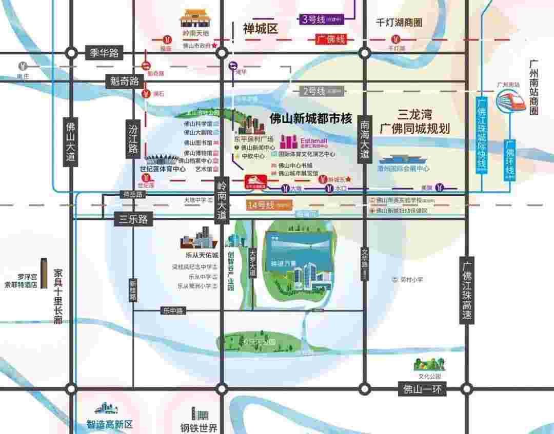 佛山中建映湖万黛优缺点怎么样?佛山新城南三公园生态美宅