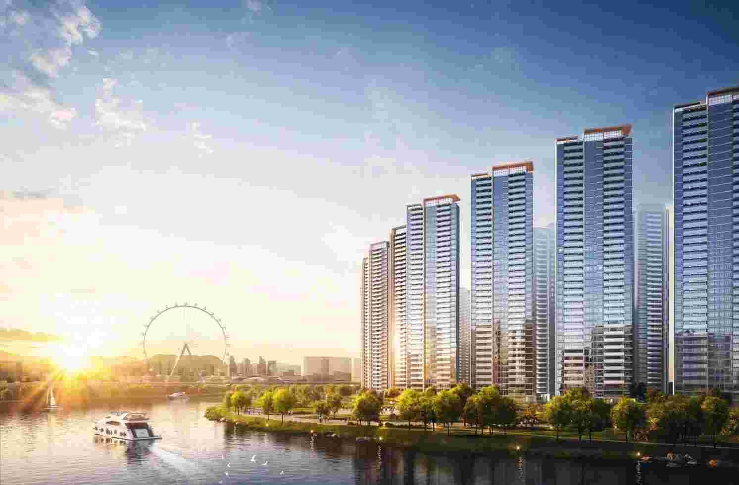 佛山五矿万境水岸最新房价,1.8万起买华侨城欢乐海岸旁