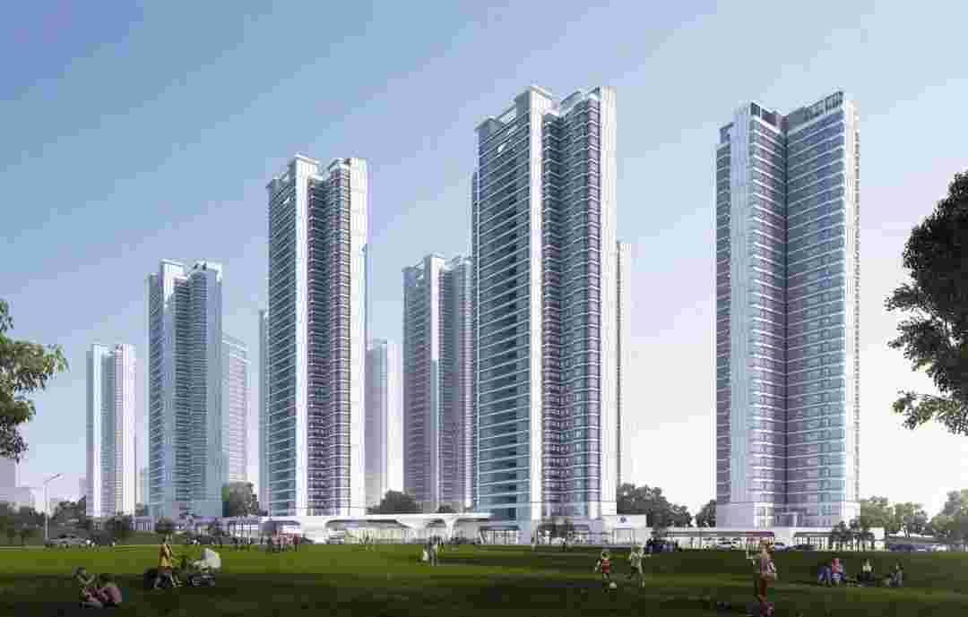 佛山中海汇德里在售户型,约77-128㎡美的大道站上盖